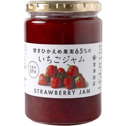 甘さひかえめ果実65％のいちごジャム 390g
