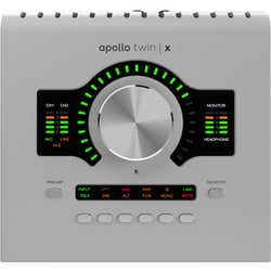 オーディオインターフェース 10イン/6アウト/Unisonテクノロジーマイクプリ2基/DUOコア/Thunderbolt 3接続/20種類以上のUADプラグイン Apollo Twin X DUO | Gen 2 Essentials＋ Edition
