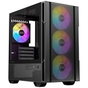Micro-ATX対応 ARGBファン付属 ミドルタワーケース Cypress 3 ARGB