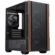 Micro-ATX対応 ウォールナット材 ファン付属 ミドルタワーケース Cypress 3 Wood