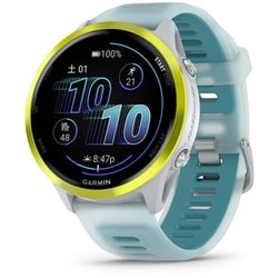 Forerunner 570（フォアランナー570） White/Amp Yellow（ホワイト/アンプイエロー） 47mm シリコンバンド ランニングGPSウォッチ Suica対応 010-02971-31