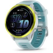Forerunner 570(フォアランナー570) White/Amp Yellow(ホワイト/アンプイエロー) 47mm シリコンバンド ランニングGPSウォッチ Suica対応 010-02971-31