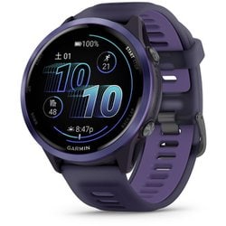 Forerunner 570（フォアランナー570） Purple（パープル） 47mm シリコンバンド ランニングGPSウォッチ Suica対応 010-02971-32