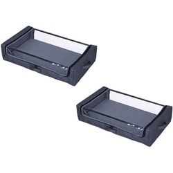 ベッド下収納カート 2コセット TSBC-05×2pcs GY
