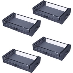 ベッド下収納カート 4コセット TSBC-05×4pcs GY
