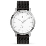 メンズ ステンレスメッシュベルト 腕時計 正規品 2年保証 H01-103-B023CB