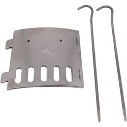 アルコールストーブ用デュアルスタンド ウィンドスクリーン チタン製 TOAKS FRM-03 [アウトドア 調理器具 クッキングツール]
