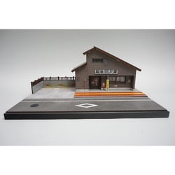 SCJ88004 1/64 ローカル駅情景シリーズ 越後田沢駅 [コレクションミニカー用品]