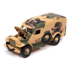 JLSP394 1/64 ダッジ WC54 デザートカモ Rat Fink [ダイキャストミニカー]