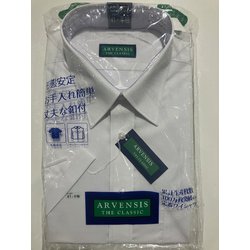 半袖ワイシャツ 白 Lサイズ レギュラーカラーシャツ 形態安定 HF5119AA_Lサイズ