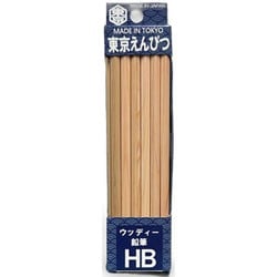 東京えんぴつ ウッディー 鉛筆 HB 12本 47001