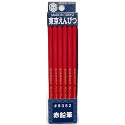 東京えんぴつ ＃9352 赤鉛筆 12本 47100