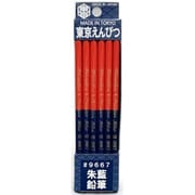 東京えんぴつ #9667 朱藍鉛筆 12本 47101
