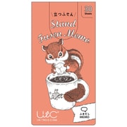 立つふせん コーヒー好きのシマリス/ふきだし UTN328