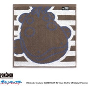 69-0190080 [ポケットモンスター ファンデイズ 25cm×25cm ブラウン タオルハンカチ ドオー]