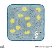 47-0350080 [ムーミン ハーベスト 25cm×25cm ブルー タオルハンカチ ムーミン]
