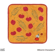 47-0350080 [ムーミン ハーベスト 25cm×25cm オレンジ タオルハンカチ リトルミイ]