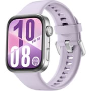 HUAWEI WATCH FIT 4/Purple パープル 1.82インチAMOLEDディスプレイ 超薄型軽量 高精度な測位 24時間健康管理 フルオロエラストマーベルト 最大10日間稼働 スマートウォッチ 55020FAU