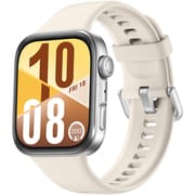 HUAWEI WATCH FIT 4/White ホワイト 1.82インチAMOLEDディスプレイ 超薄型軽量 高精度な測位 24時間健康管理 フルオロエラストマーベルト 最大10日間稼働 スマートウォッチ 55020FAT