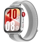 HUAWEI WATCH FIT 4/Grey グレー 1.82インチAMOLEDディスプレイ 超薄型軽量 高精度な測位 24時間健康管理 ナイロンベルト 最大10日間稼働 スマートウォッチ 55020FAS