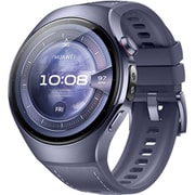 HUAWEI WATCH 5/Purple パープル 46mm マルチセンシング HUAWEI X-TAP リアルタイム指先血中酸素レベル測定 Health Glance 心電図機能 eSIM対応 2つのバッテリーモード コンポジットベルト スマートウォッチ 55020ETX
