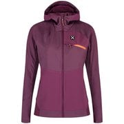 ALTAI HOODED JACKET WOMAN レディース ソフトシェル MARC/MELON(14354) Sサイズ MJAW68W