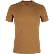 MERINO MIX T-SHIRT メンズ カットソー BRONZE BROWN(140) Lサイズ MTGC05X
