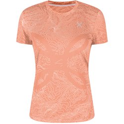 TOPOGRAPHIC SUBLIME T-SHIRT WOMAN レディース カットソー MELON/LIGHT ROSE（35401） Sサイズ MTGR93W