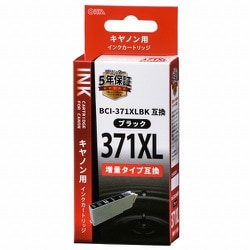 キヤノン互換 BCI-371XLBK 染料ブラック INK-C371XLB-BK
