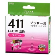 ブラザー互換インク LC411M 染料マゼンタ INK-B411-M