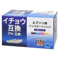 エプソン互換インク イチョウ ITH 4色パック INK-EITH-4P