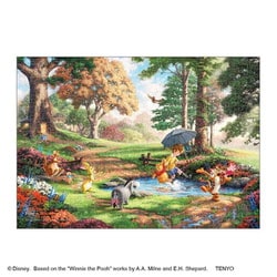 DSG-266-989 ステンドアートジグソー ディズニー Winnie the Pooh！ [ジグソーパズル 266ピース]