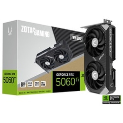 GAMING GeForce RTX 5060 Ti 8GB Twin Edge グラフィックボード RTX5060Ti8GBTW/ZT-B50610E-10M
