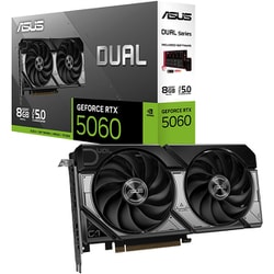 Dual GeForce RTX 5060 8GB GDDR7 OC Edition グラフィックボード DUAL-RTX5060-O8G