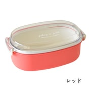 FIG 塗1段ランチボックス 600ml レッド