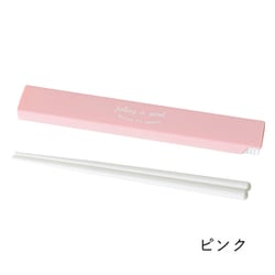 FIG 18cm箸&ケース ピンク