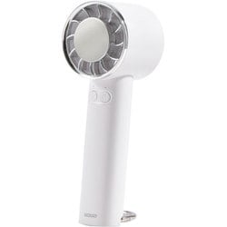 冷却プレート付きハンディファン ホワイト wasser fan010