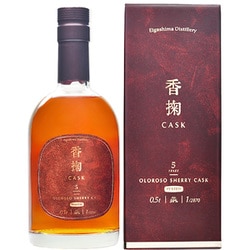 【限定】 香掬オロロソシェリーカスク ヘビリーピーテッド5年 50度 500ml [ウイスキー]