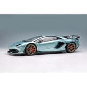 EML026F 1/18 Lamborghini Aventador SVJ 2018 （Nireo wheel） アズーロテティス [レジンキャストミニカー]