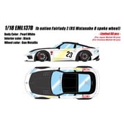 EML137B 1/18 lb nation Fairlady Z（RZ34） （RS Watanabe 8spoke wheel） パールホワイト [レジンキャストミニカー]
