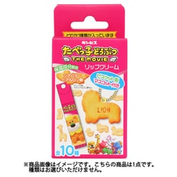 TKB33429 たべっ子どうぶつ ラバーマスコット付き リップクリーム 1個 [コレクショントイ]