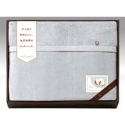 CPM18201GY [今治さらふわタオル毛布（衿付） グレー]