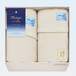 mayuあらう 洗えるシルク混毛布＆シルク混毛布（毛羽部分） WAS46250