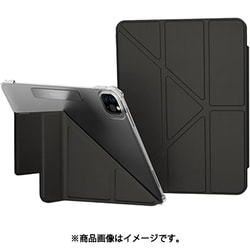 iPad Air M3 2025 11インチ M2 対応 ケース 手帳型 5WAY スタンド付き 保護 カバー 動画視聴 タイピング スタンド FACET ブラック ME_PA8CSPLFA_BK