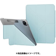 iPad Air M3 2025 11インチ M2 対応 ケース 手帳型 5WAY スタンド付き 保護 カバー 動画視聴 タイピング スタンド FACET スカイブルー ME_PA8CSPLFA_BL