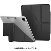 iPad Air 13インチ M2 M3 iPad Pro 12.9 対応 ケース 手帳型 5WAY スタンド付き 保護 カバー 動画視聴 タイピング スタンド FACET ブラック ME_P12CSPLFA_BK
