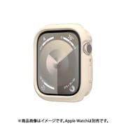 アップルウォッチ 対応 カバー 耐衝撃 米軍 MIL規格 準拠 ソフト TPU 保護 ケース ボタン 着せ替え 保護ケース SKIN スターライト ME_WA1CSTPSK_SL