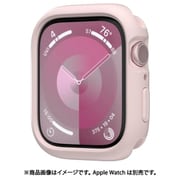 アップルウォッチ 対応 カバー 耐衝撃 米軍 MIL規格 準拠 ソフト TPU 保護 ケース ボタン 着せ替え 保護ケース SKIN ピンク ME_WA1CSTPSK_PK