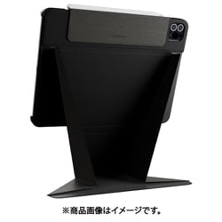 iPad Air M3 2025 11インチ M2 10.9 / iPadPro 11 対応 ケース 手帳型 4WAY スタンド付き 保護 カバー 動画視聴 タイピング 目線 高い スタンド LIFT ブラック ME_PA8CSPLLI_BK