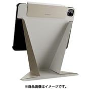 iPad Air M3 2025 11インチ M2 10.9 / iPadPro 11 対応 ケース 手帳型 4WAY スタンド付き 保護 カバー 動画視聴 タイピング 目線 高い スタンド LIFT グレースターライト ME_PA8CSPLLI_SL